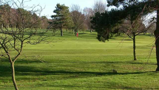 A view of a hole at Ponteland Golf Club