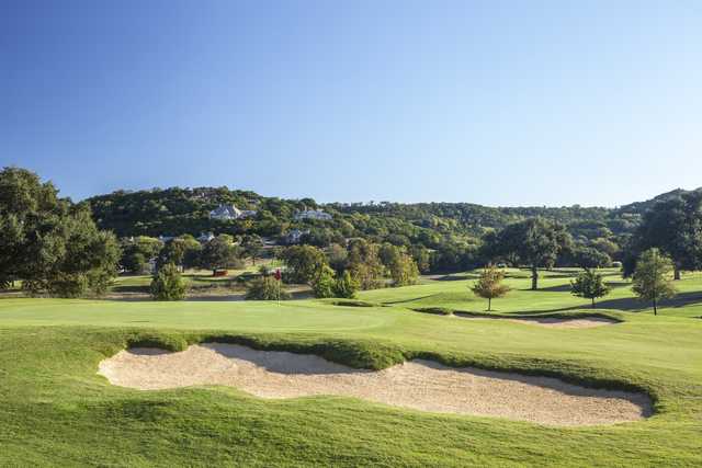 Bunker and green at Tapatio Springs Hill Country Resort
