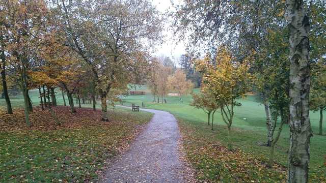 A late fall view from West Essex Golf Club