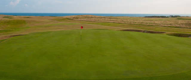 A view of green #16 at Golf House Club