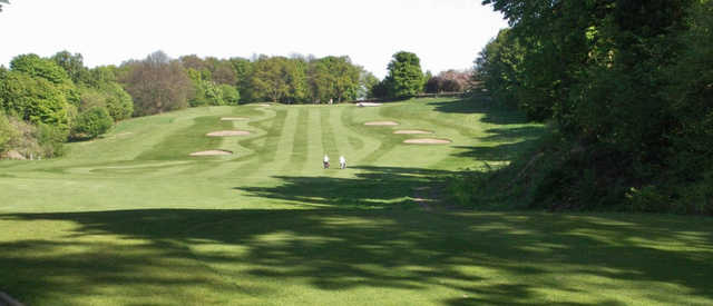 A view of a fairway at Murrayfield Golf Club