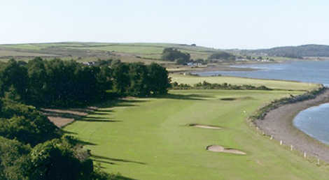 A view of the 5th hole at Stranraer Golf Club