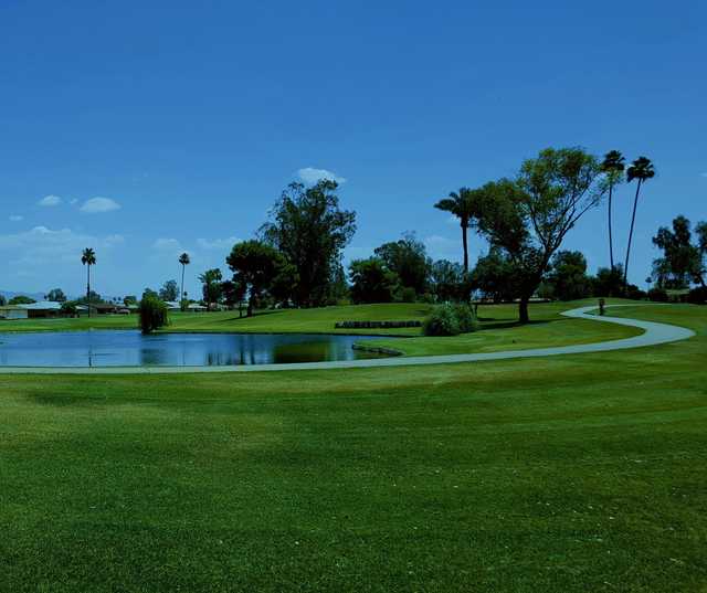 A view from Sunland Village Golf Course