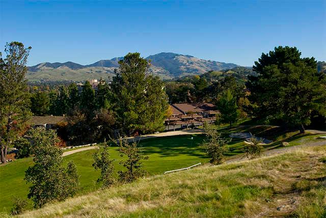 A view of the 3rd green at Diablo Hills Golf Course
