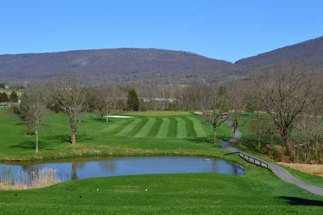 A view from a tee at Shenvalee Golf Club