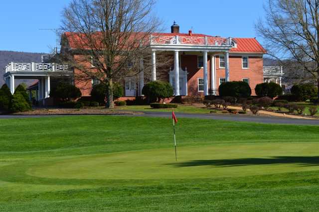 A view of a hole at Shenvalee Golf Club