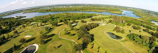River Run Golf Links: aerial view