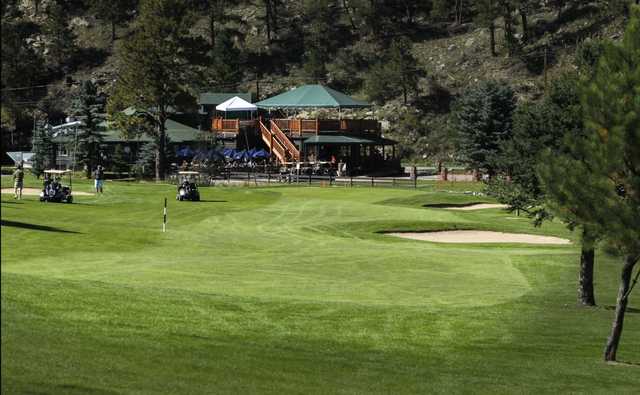Evergreen GC: #18 & the clubhouse