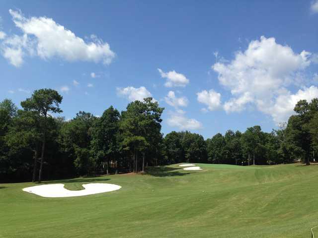 View of the 12th from the Woodlands Course at Chateau Elan Golf Club