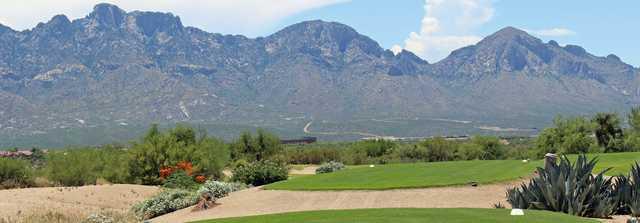 View from the tees at The Views Golf Club at Oro Valley