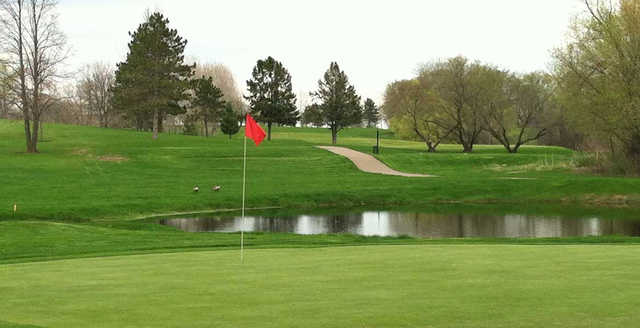 View of the 17th hole at Sundance Golf Club