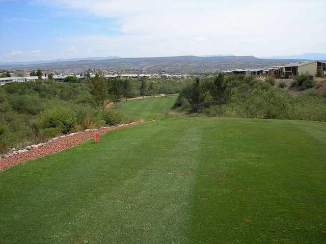 View from a tee at Coyote Trails Golf Course