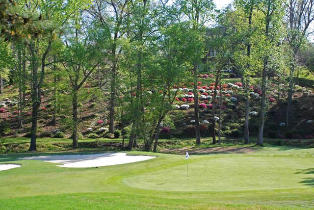 View of the 3rd hole from the Chateau Course at Chateau Elan Golf Club