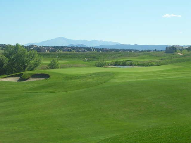 View of the 16th green at King's Deer Golf Club