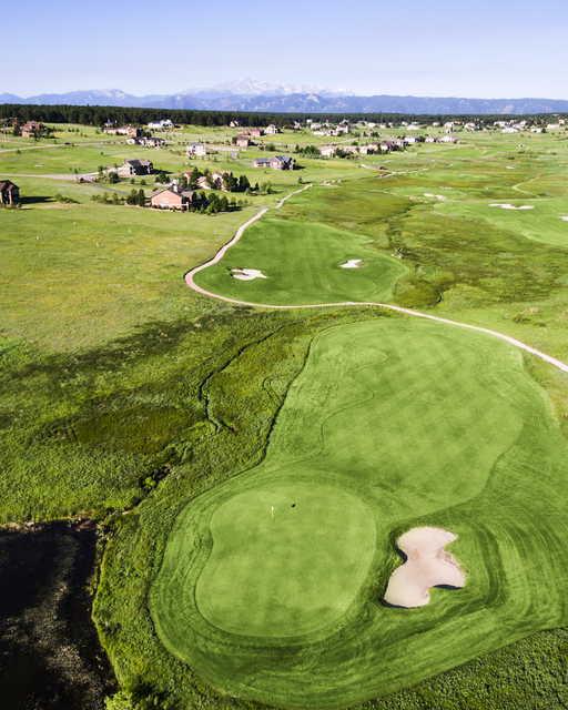 View of the 3rd green at King's Deer Golf Club