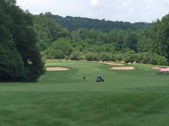 A view from the ladie's tee #17 at Golden Oaks Golf Club