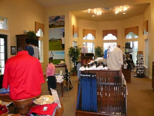 A view of the proshop at Providence Golf Club