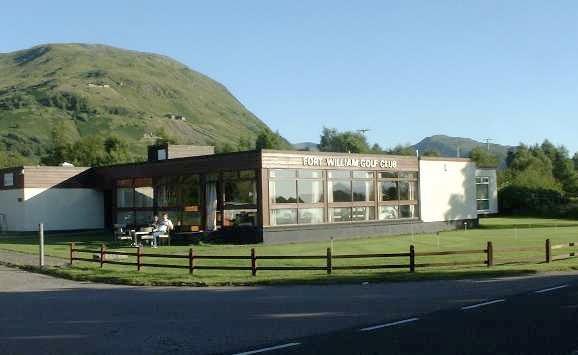 Fort William Golf Club: The Clubhouse