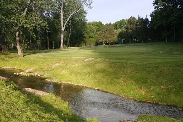 A view over the water from Gilbertsville Golf Club