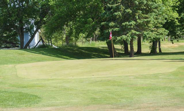 A view of the 3rd green at Frankford Golf Course