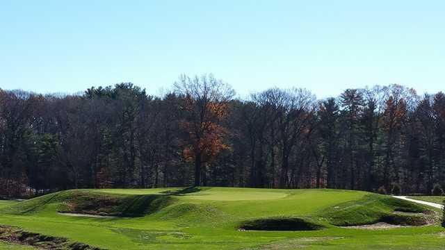 A view of the 13th green at Keney Park Golf Club