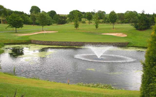 View of the 11th hole at Rockmount Golf Club