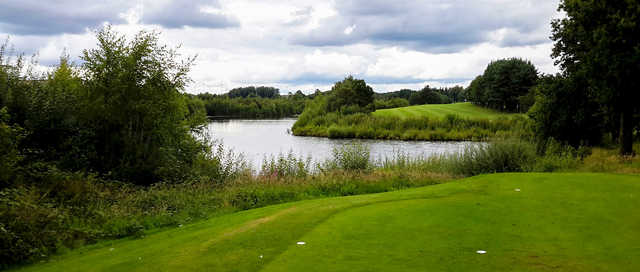 A view from a tee box at Fairfield Golf & Sailing Club