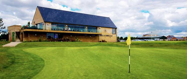 View of the clubhouse at Fairfield Golf & Sailing Club