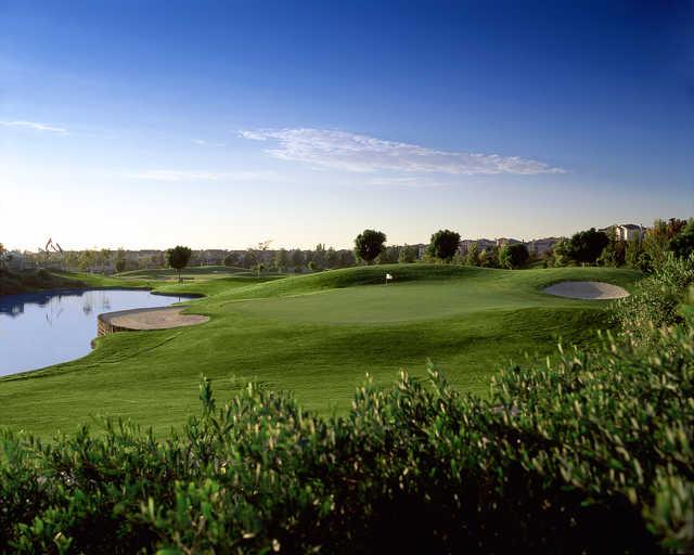 View of a green at Enagic Golf Club at Eastlake