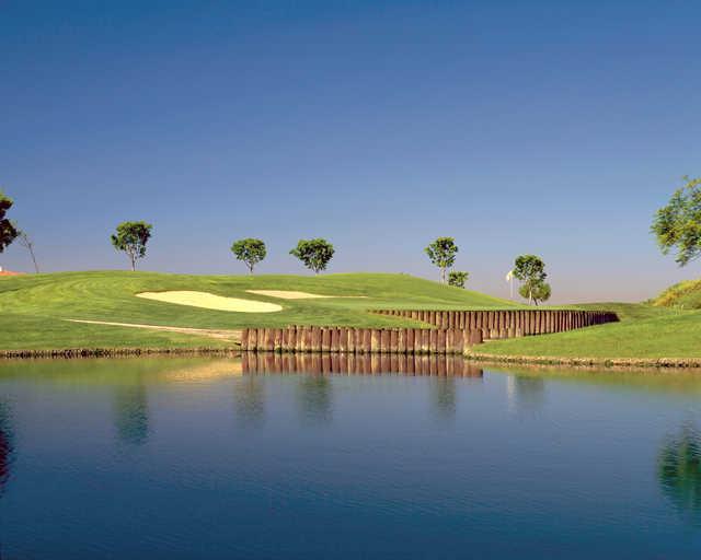 View of a green at Enagic Golf Club at Eastlake