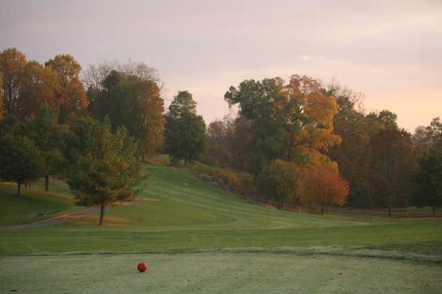 A view from the red tee at Crossgates Golf Course