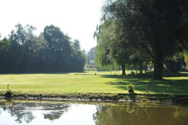 A view over the water from Ingolstadt Golf Club