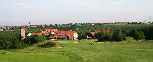 A view from a tee at Landclub Schloss Liebenstein Golf Club