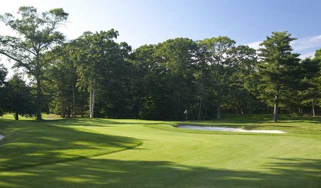 View of the 16th hole from Seaview - The Pines Course