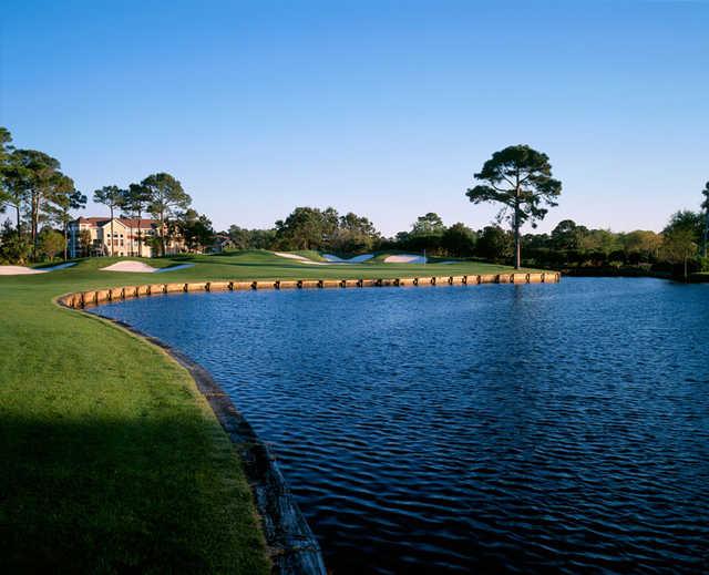 A view of a fairway at Baytowne from Sandestin Resort