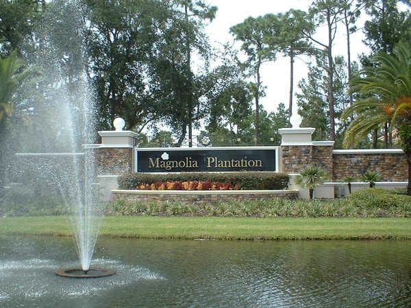 Magnolia Plantation Sign