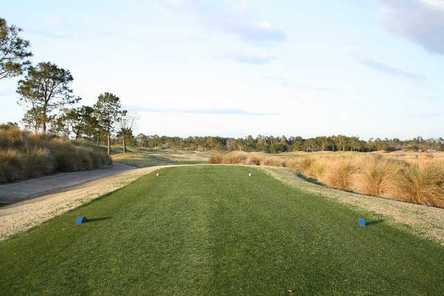 A view from the 1st tee at Oak Harbor Golf Club