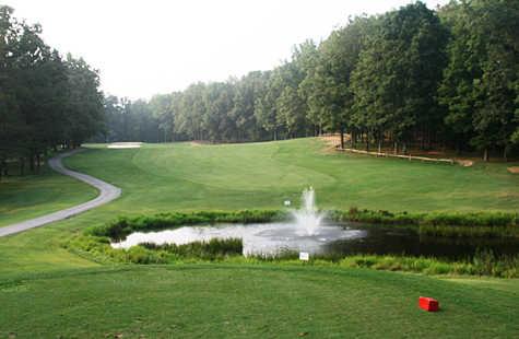 A view from tee #2 at Fall Creek Falls State Park Golf Course