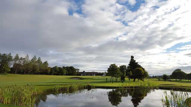 A view from Bedlingtonshire Golf Club