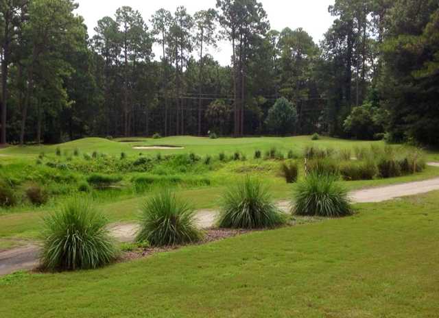 A view of a hole at Olde Beaufort Golf Club.