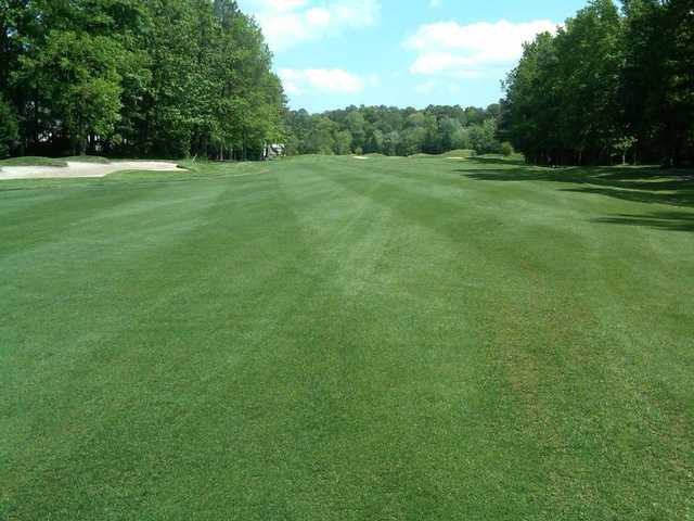 A view from a fairway at River Run Golf Course