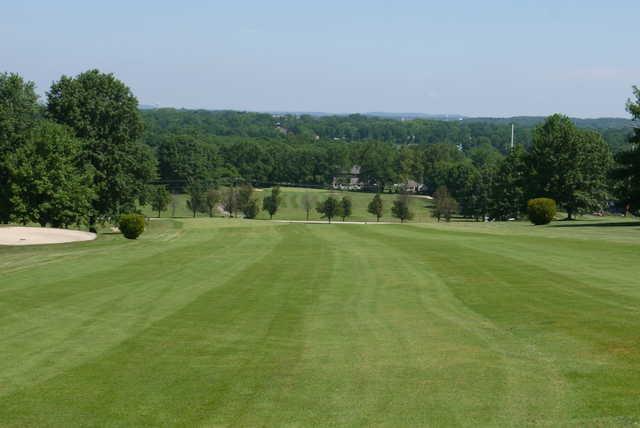 A view from fairway #5 at Pickering Valley Golf Club