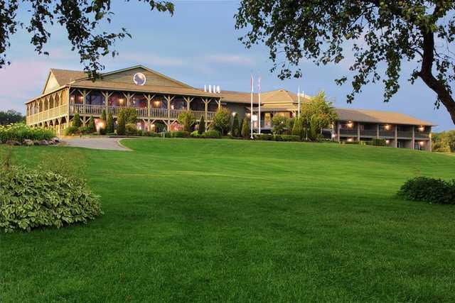 A view of the clubhouse at Eganridge Inn and Spa