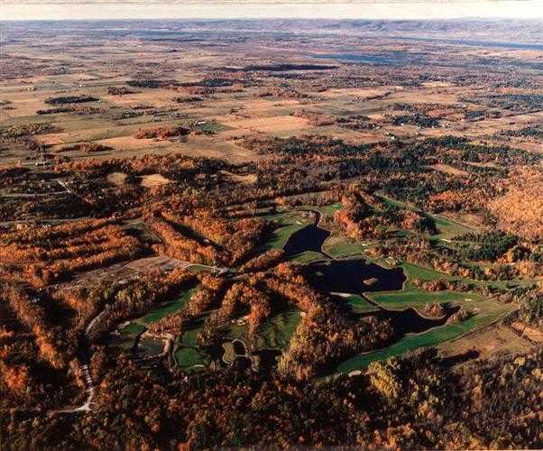 Aerial view from Loch March Golf and Country Club