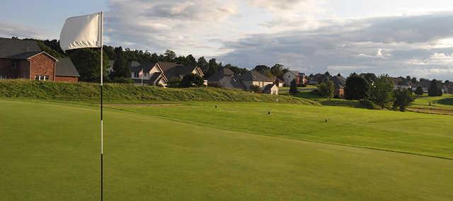 A view from a green at Mayapple Golf Links