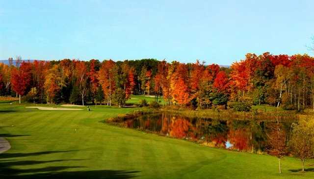 A fall view from Loch March Golf and Country Club