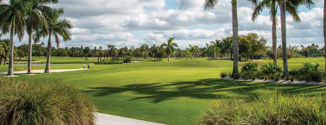A view of a green at Naples Beach Hotel & Golf Club