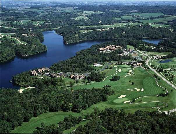 Aerial view from Eagle Ridge Resort & Spa