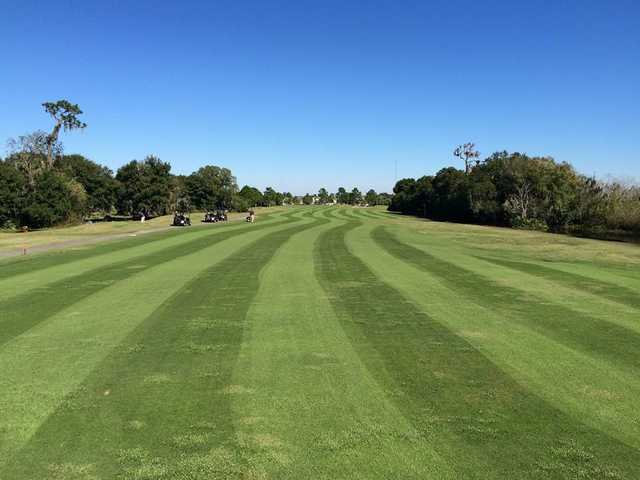 A view from a fairway at Summerfield Crossings Golf Club