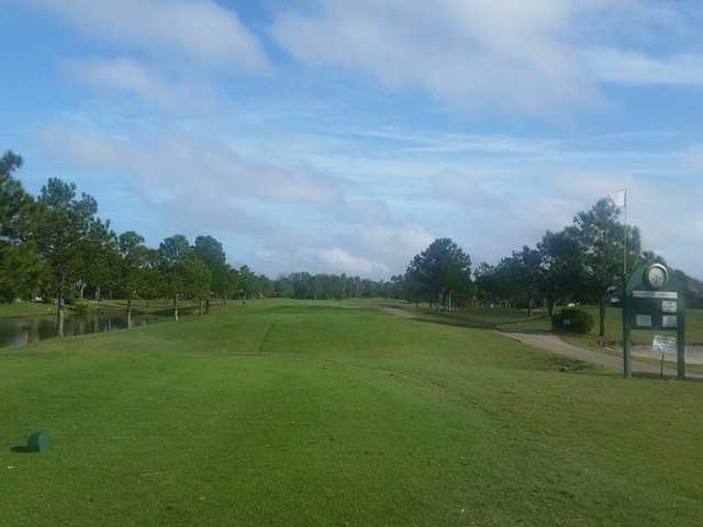 A view from tee #1 at Summerfield Crossings Golf Club